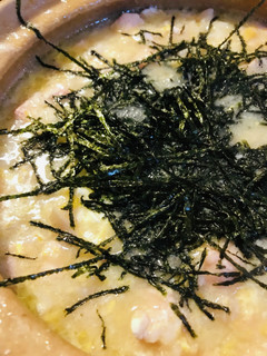 鍋の素で●鶏肉ときのこの玉子とじ雑炊-レシピのメイン写真