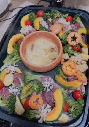 ホットプレートでぎゅうぎゅう焼き-レシピのメイン写真
