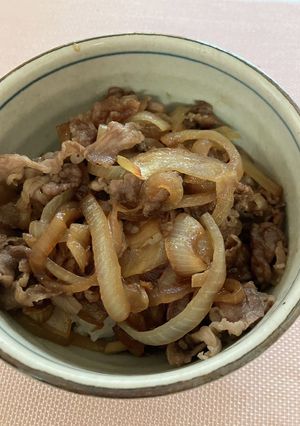 定番の牛丼-レシピのメイン写真