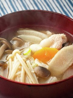 きのこたっぷりの具だくさん豚汁-レシピのメイン写真