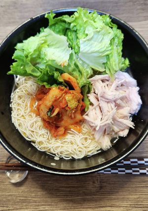 混ぜるだけ!豆腐そうめん冷麺-レシピのメイン写真