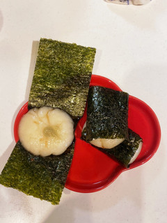 わさび砂糖醤油のり巻き餅-レシピのメイン写真