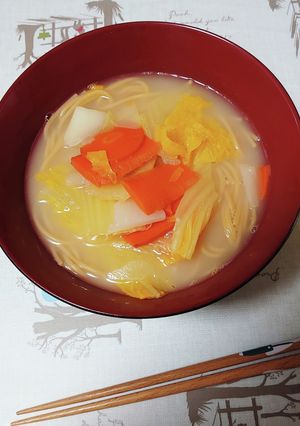 ZENB丸麺ちゃんぽん-レシピのメイン写真
