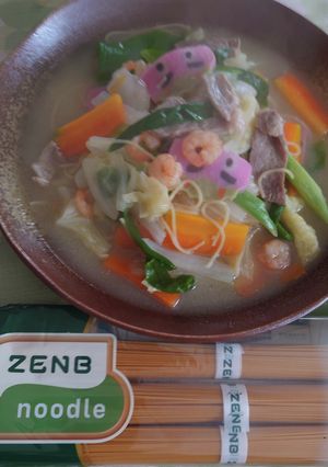 ZENB黃えんどう細麺ちゃんぽん-レシピのメイン写真