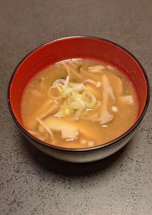 味噌味 きの子汁-レシピのメイン写真