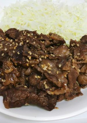 簡単！安い牛肉でも激ウマ！牛肉の甘辛炒め-レシピのメイン写真
