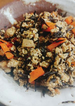 おかかで風味アップ◎炒り豆腐◎ヘルシー-レシピのメイン写真