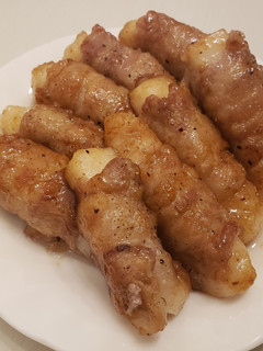 【25分】肉巻き餅(2人前)-レシピのメイン写真