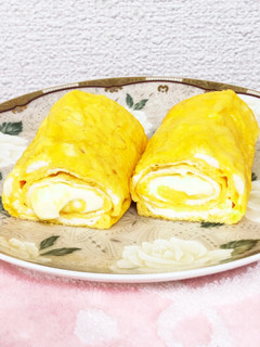 至福のとろっとクリームチーズ卵焼き-レシピのメイン写真
