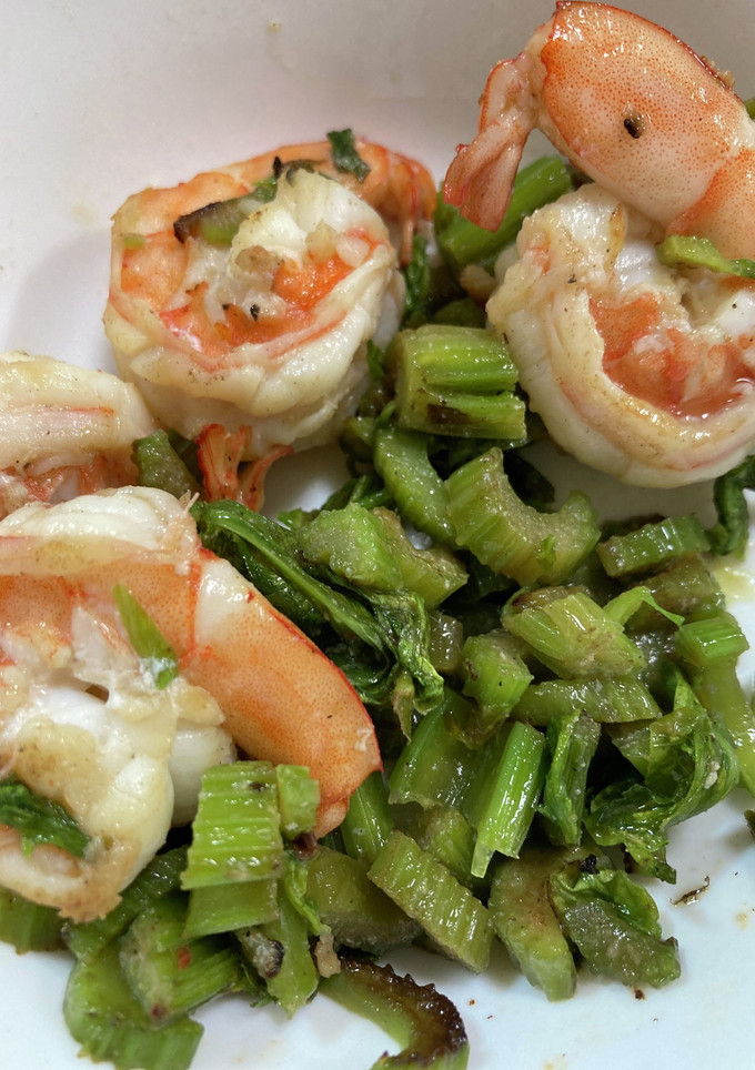 セロリと海老の中華炒め-レシピのメイン写真
