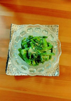 菜花の酢味噌和え-レシピのメイン写真