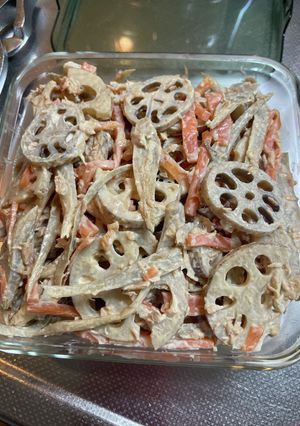 根菜の和風ツナマヨサラダ-レシピのメイン写真
