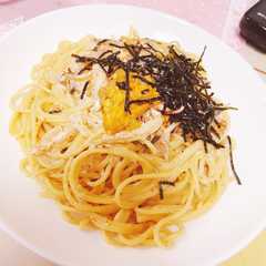 簡単ウニクリームパスタ-レシピのメイン写真