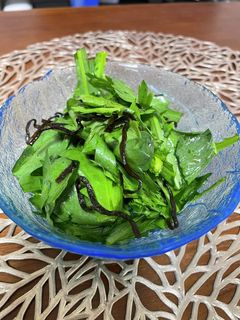 春菊の簡単塩昆布サラダ-レシピのメイン写真