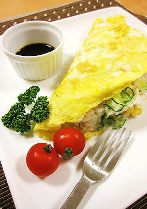 簡単・ヘルシー♪　オムライ酢-レシピのメイン写真
