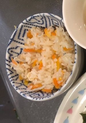 しらすと人参の炊き込みご飯（薄味）-レシピのメイン写真
