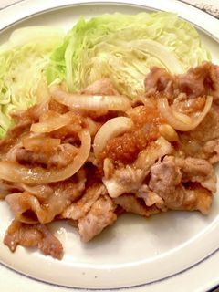 豚肩ロース薄切り肉の生姜焼き-レシピのメイン写真