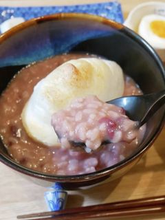 小正月の小豆粥(圧力鍋で簡単に)-レシピのメイン写真