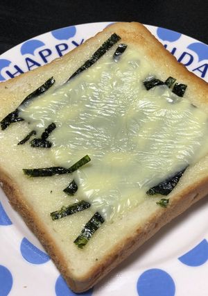 海苔が決めての簡単チーズマヨトースト-レシピのメイン写真