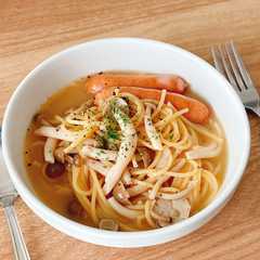 รูปของ ワンパン和風スープパスタ