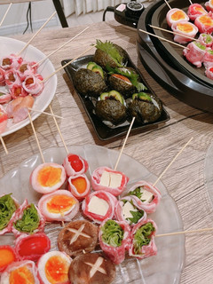 見た目も楽しい♪豚串パーティ-レシピのメイン写真