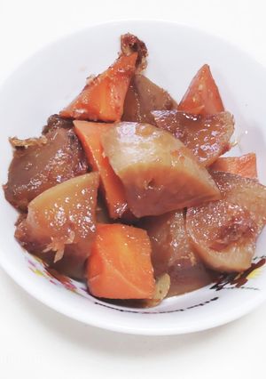 大根！人参！だけ！余ったから煮た野菜達♡-レシピのメイン写真