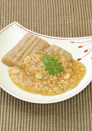 介護食　うなぎの柳川風-レシピのメイン写真
