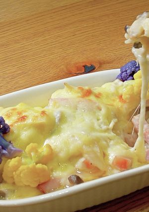 カリフラワーのグラタン-レシピのメイン写真