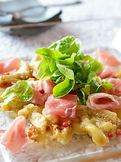 焼きナスと生ハムのカルパッチョ風♪-レシピのメイン写真