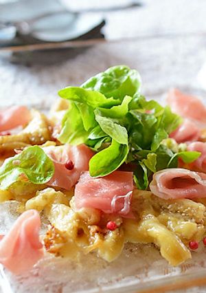 焼きナスと生ハムのカルパッチョ風♪-レシピのメイン写真