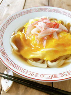 5分で簡単♪天津うどん/中華風甘酢あん-レシピのメイン写真