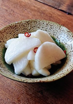 ご飯にもお酒にも★大根のポリポリ塩麹漬け-レシピのメイン写真