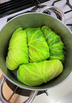 僕のロールキャベツ（和風味）-レシピのメイン写真