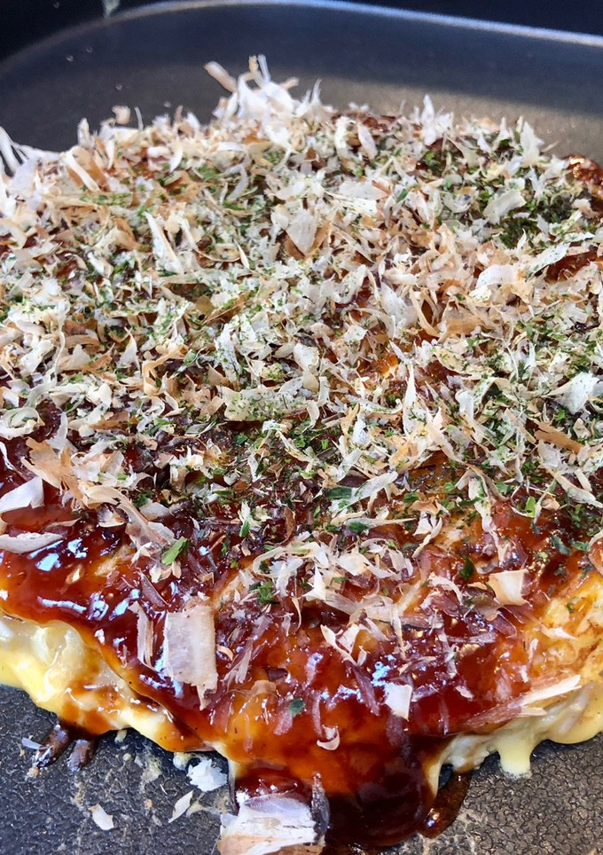 お好み焼き風えのき玉-レシピのメイン写真