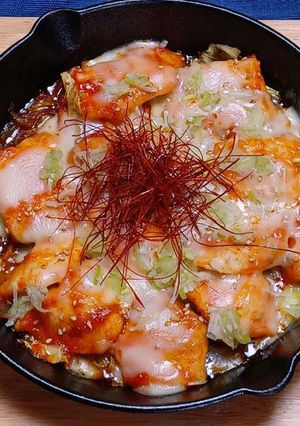 チーズブルダック(韓国風辛口チキン)-レシピのメイン写真