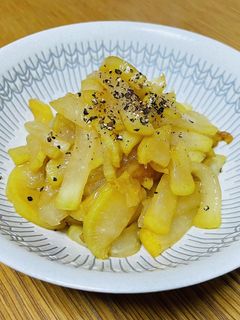 甘辛!大根のごま油炒め-レシピのメイン写真