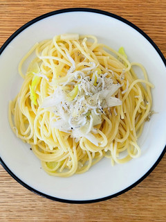 かんたんシンプルなしらすと長葱のパスタ-レシピのメイン写真