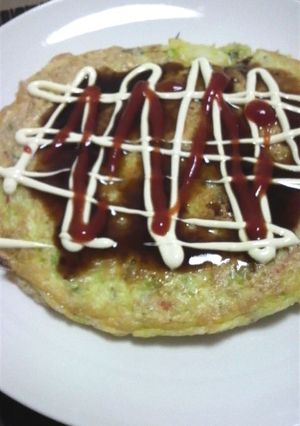 かんたんお好み焼き-レシピのメイン写真
