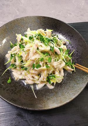 ささみとカイワレのレモンマリネ-レシピのメイン写真
