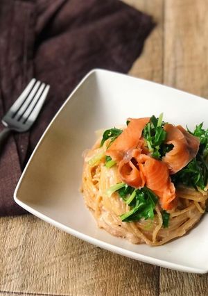 簡単　クリーム明太子パスタ-レシピのメイン写真