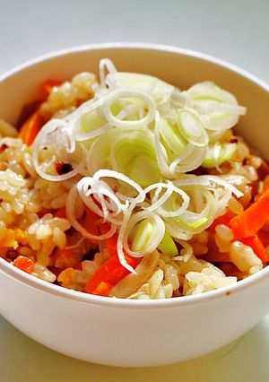 市販の鍋スープで炊き込みご飯-レシピのメイン写真