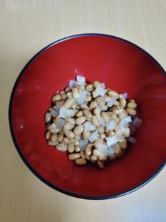 簡単☆おいしい☆納豆にべったら漬け-レシピのメイン写真