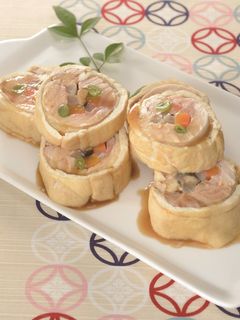 いろは揚げ鶏肉ロール煮-レシピのメイン写真