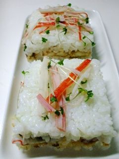 お寿司ケーキ-レシピのメイン写真