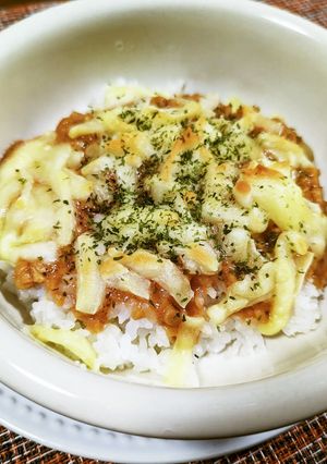納豆とチーズが恋をした♡納豆チーズドリア-レシピのメイン写真