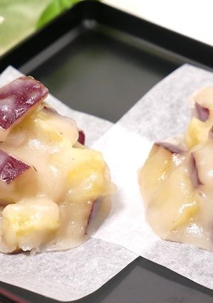 米粉の鬼まんじゅう♪あんこ入り-レシピのメイン写真