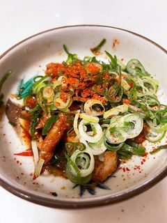 鶏皮の余りで!鶏皮のピリ辛ポン酢和え-レシピのメイン写真