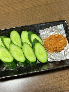 ピリ辛ピーナッツみそきゅう-レシピのメイン写真