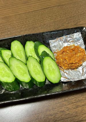 ピリ辛ピーナッツみそきゅう-レシピのメイン写真