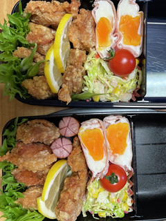 メインは揚げるだけの唐揚げ。-レシピのメイン写真